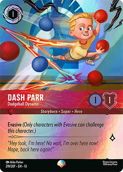 Dash Parr - Dodgeball Dynamo (Epic) (219/204) (13)