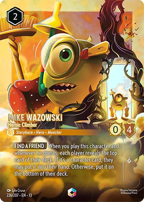 Mike Wazowski - Heroic Climber (Enchanted) (226/204) (13)