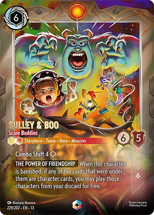 Sulley & Boo - Scare Buddies (Enchanted) (229/207) (13)