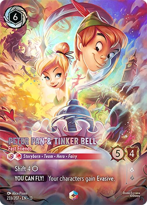 Peter Pan & Tinker Bell - Fast Friends (Enchanted) (233/204) (13)