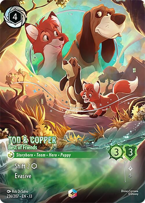 Tod & Copper - Best of Friends (Enchanted) (236/204) (13)
