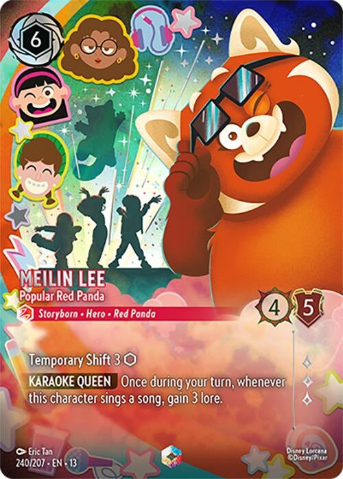 Meilin Lee - Popular Red Panda (Enchanted) (240/204) (13)