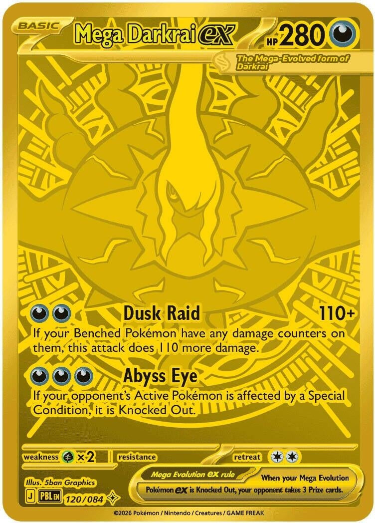 Mega Darkrai ex (120/084) (PBL)