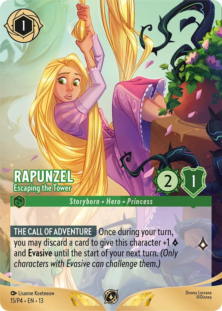 Rapunzel - Escaping the Tower (Store Championship Participant) (15) (DLPC)