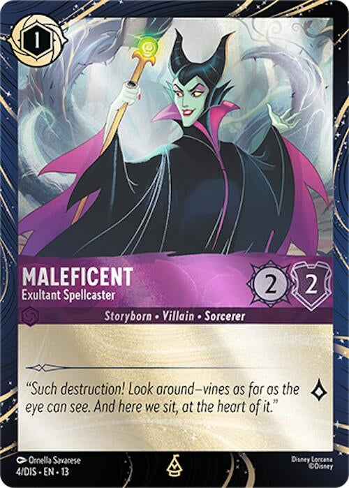 Maleficent - Exultant Spellcaster (4) (DLPC)