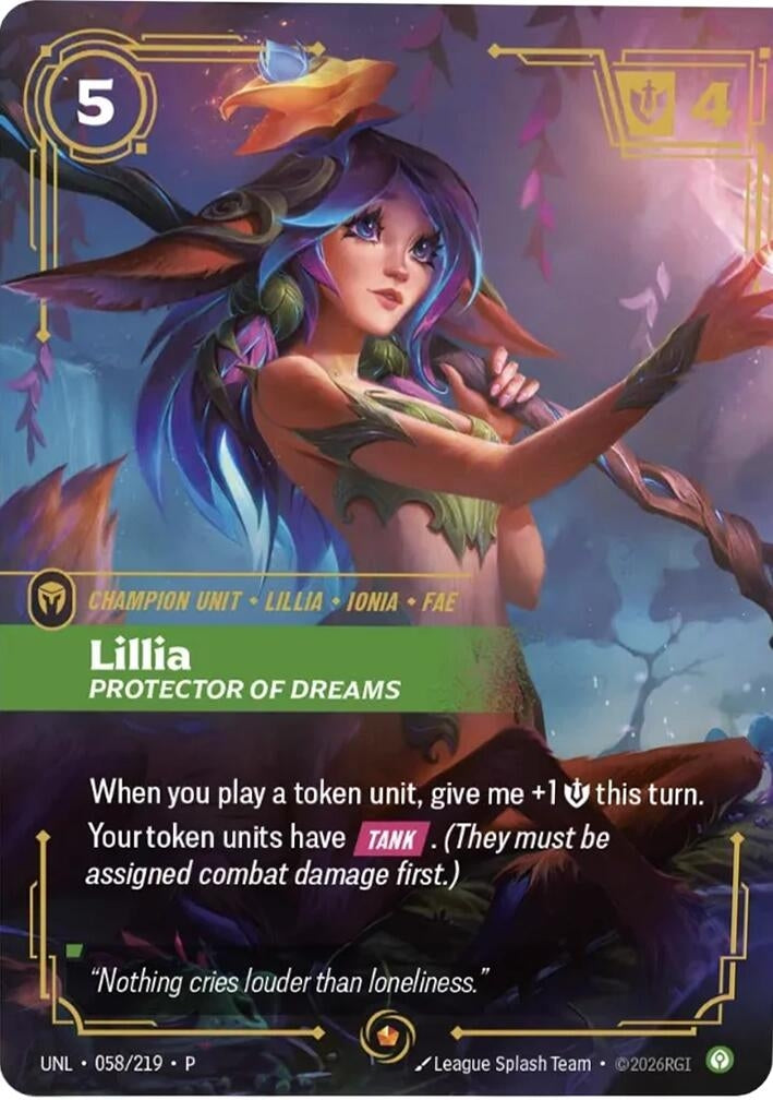 Lillia - Protector of Dreams (058/219) (OPP)