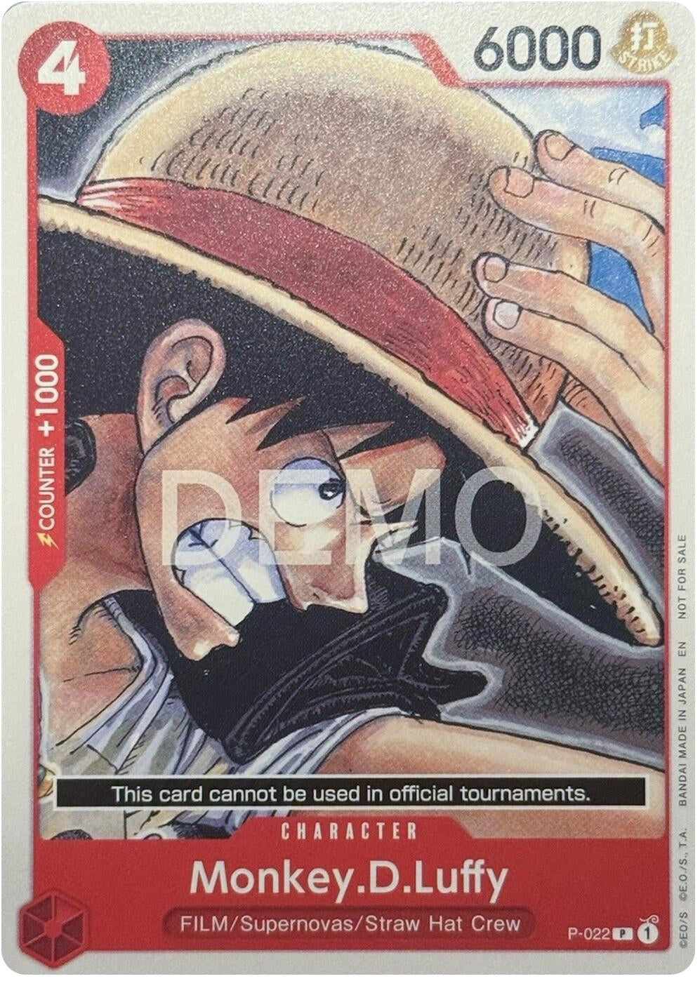 Monkey.D.Luffy - P-022 (P-022) (OP-DD)