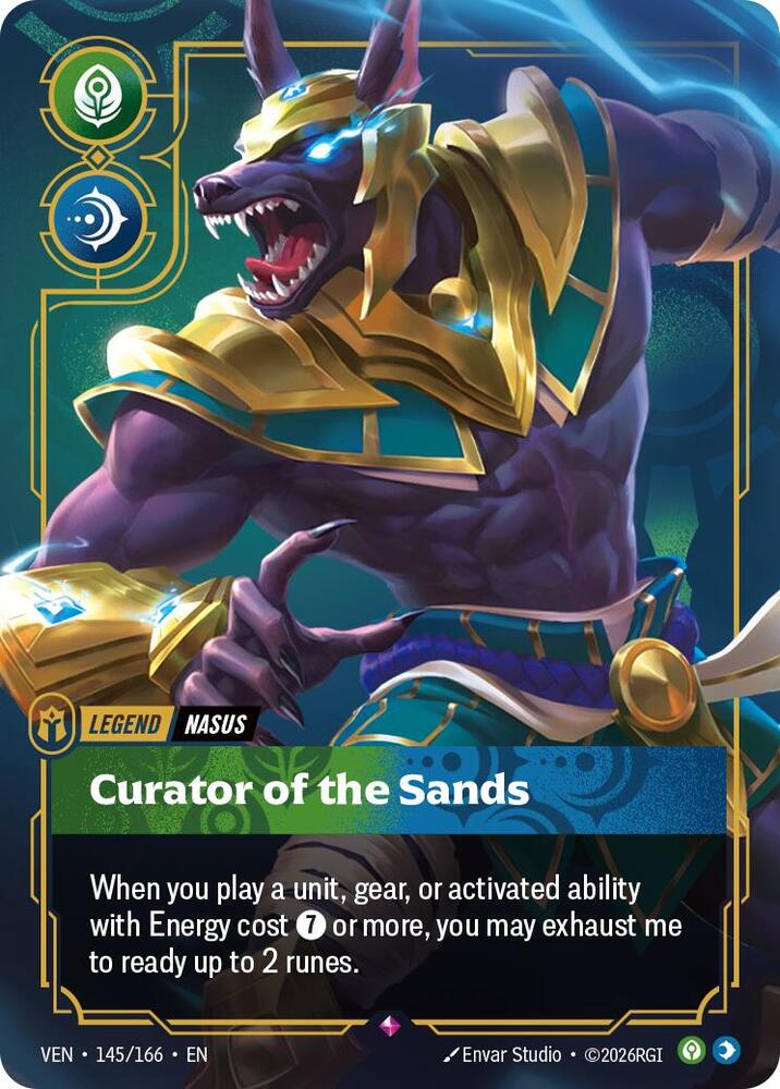 Riftbound Prerelease Deck - Nasus - Curator of The Sands