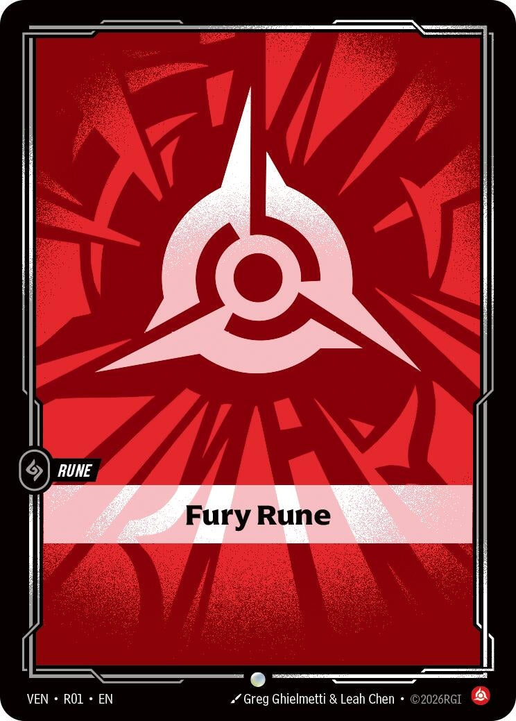 Fury Rune (R01) (VEN)