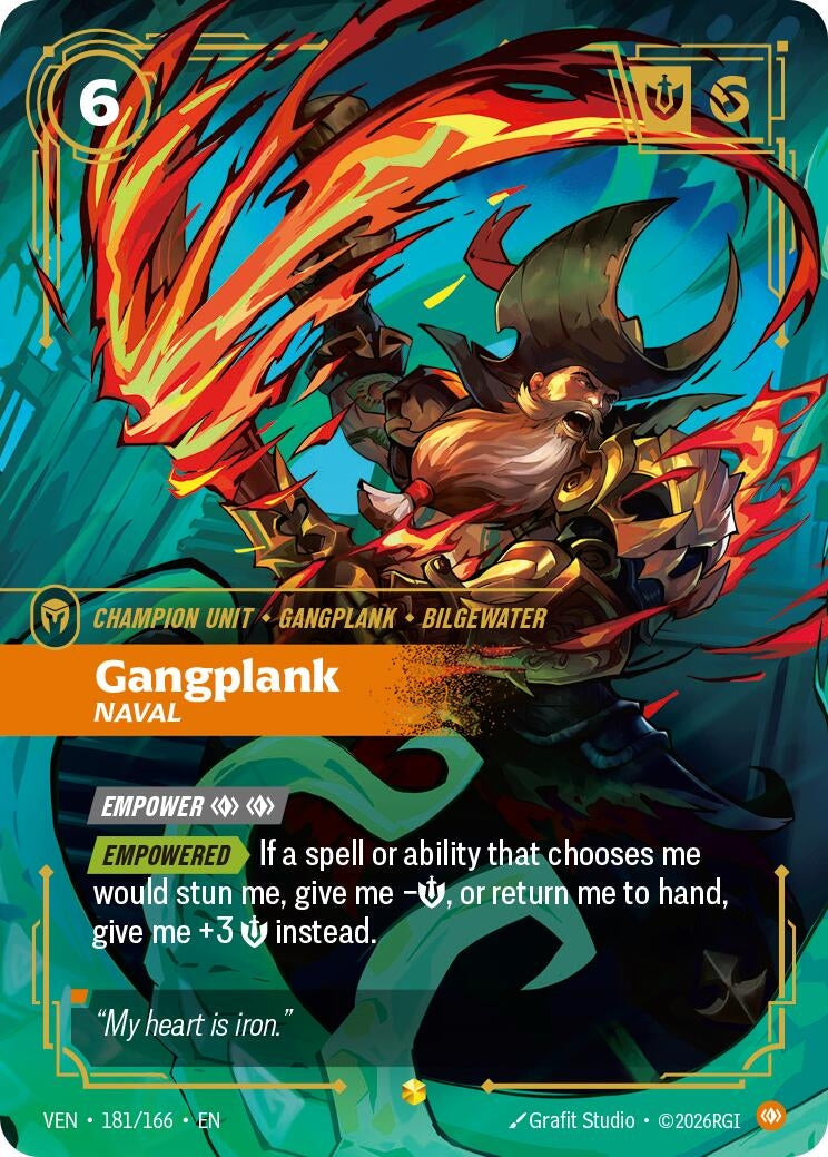 Gangplank, Naval (Overnumbered) (181/166) (VEN)