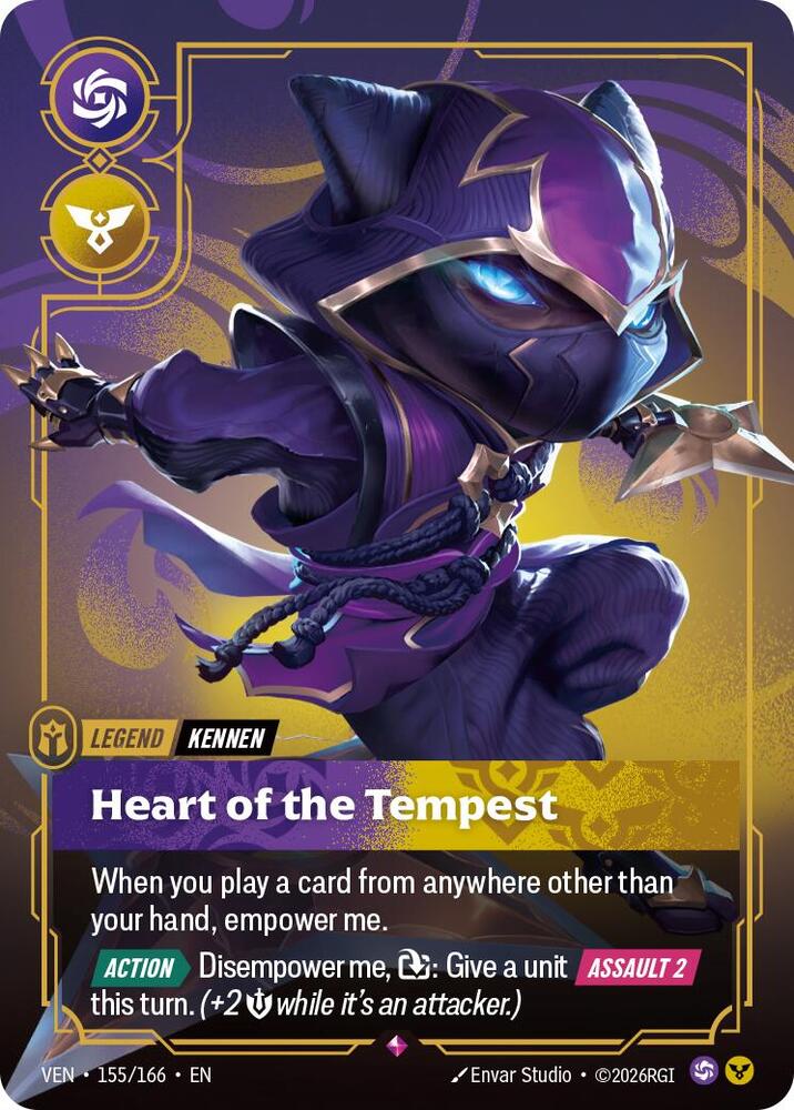 Riftbound Prerelease Deck - Kennen - Heart of the Tempest