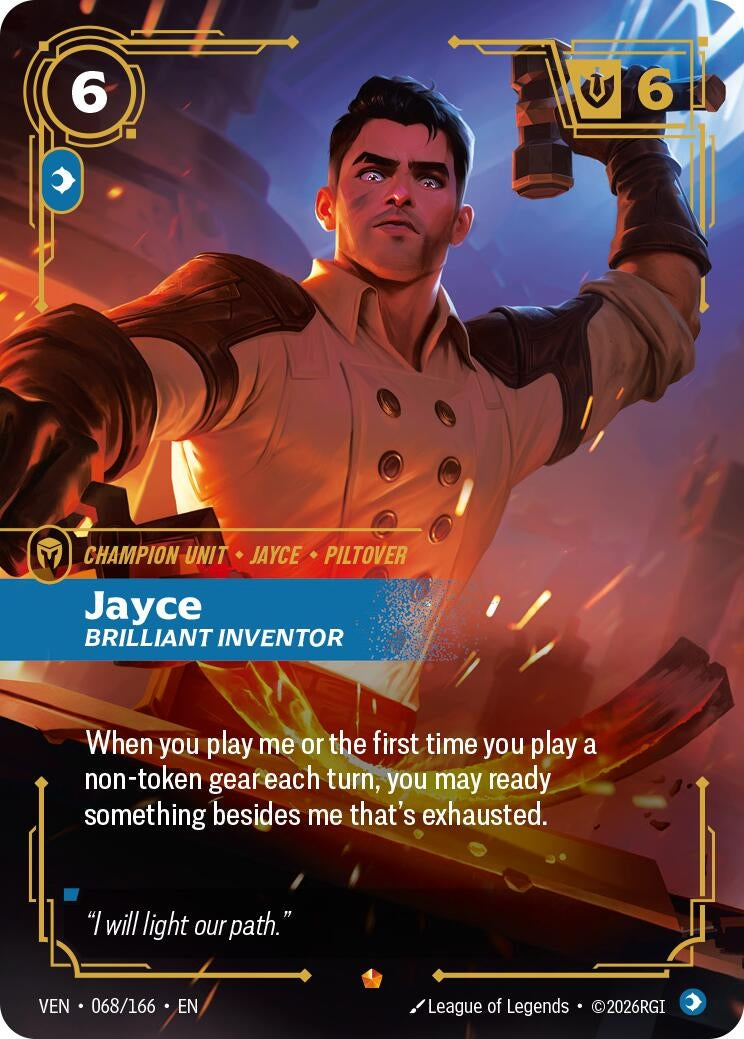 Jayce, Brilliant Inventor (068/166) (VEN)
