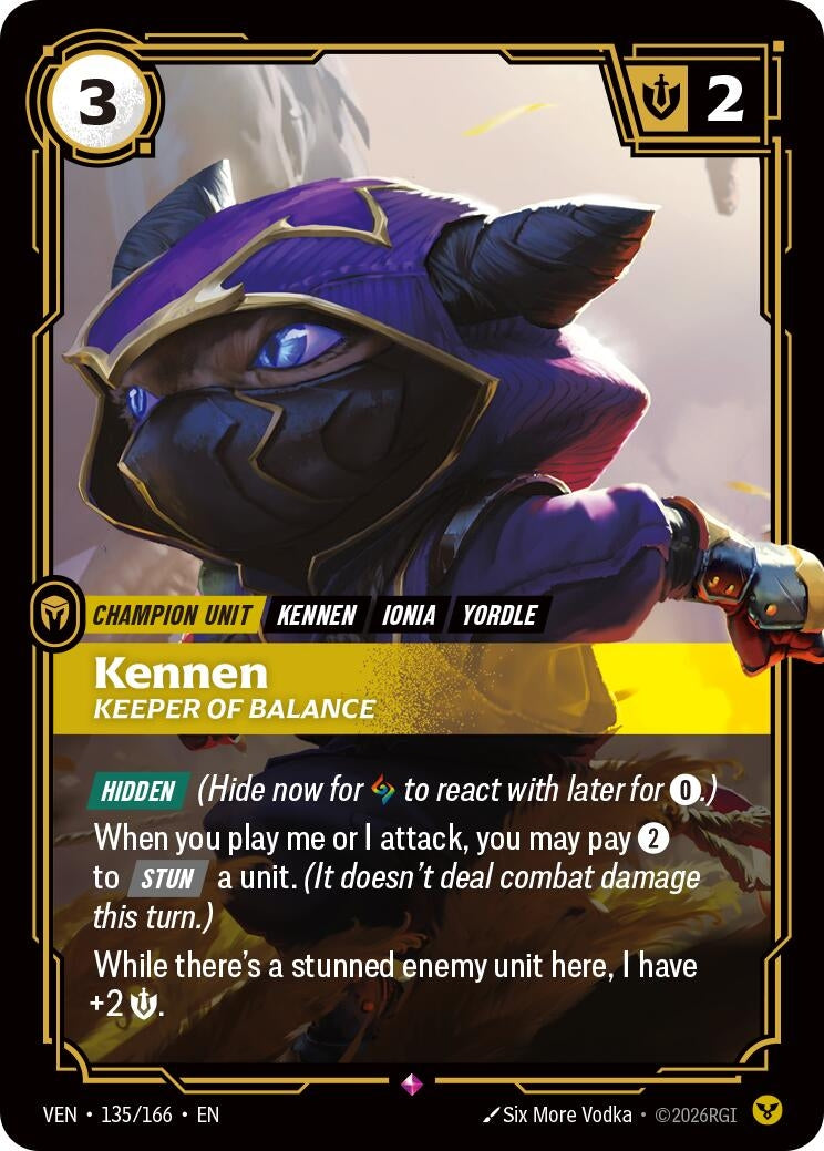 Kennen, Keeper of Balance (135/166) (VEN)