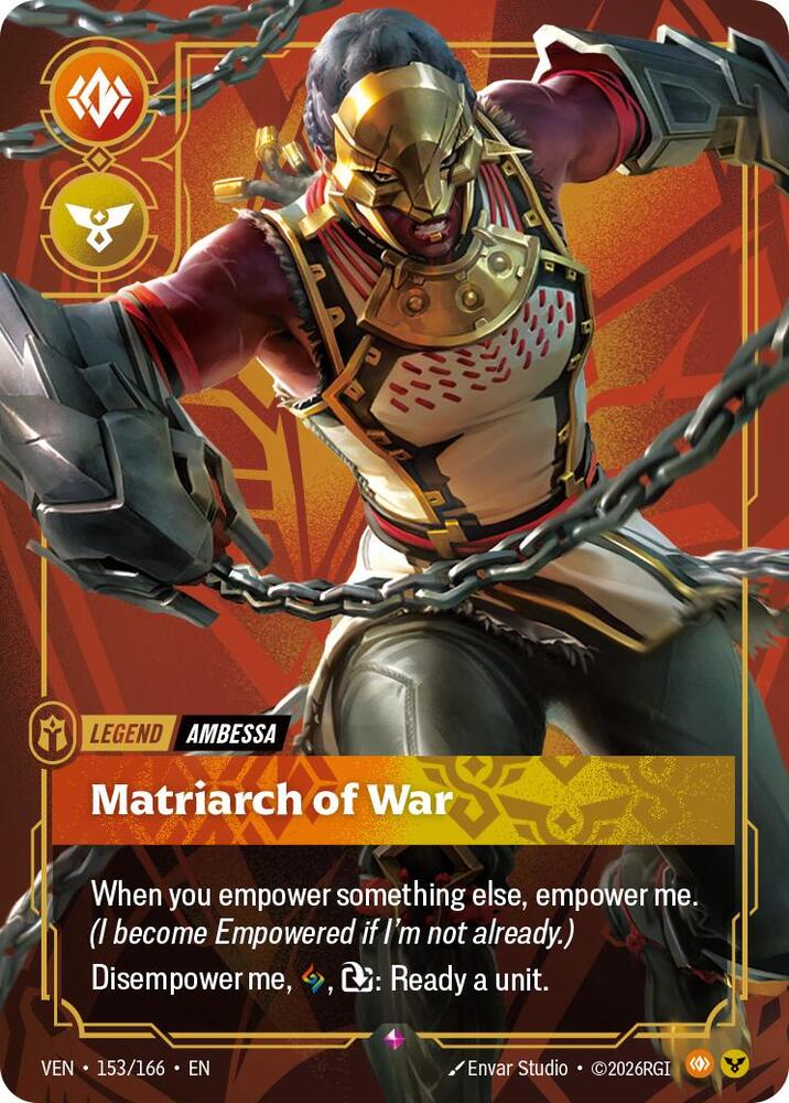 Riftbound Prerelease Deck - Ambessa - Matriarch of War