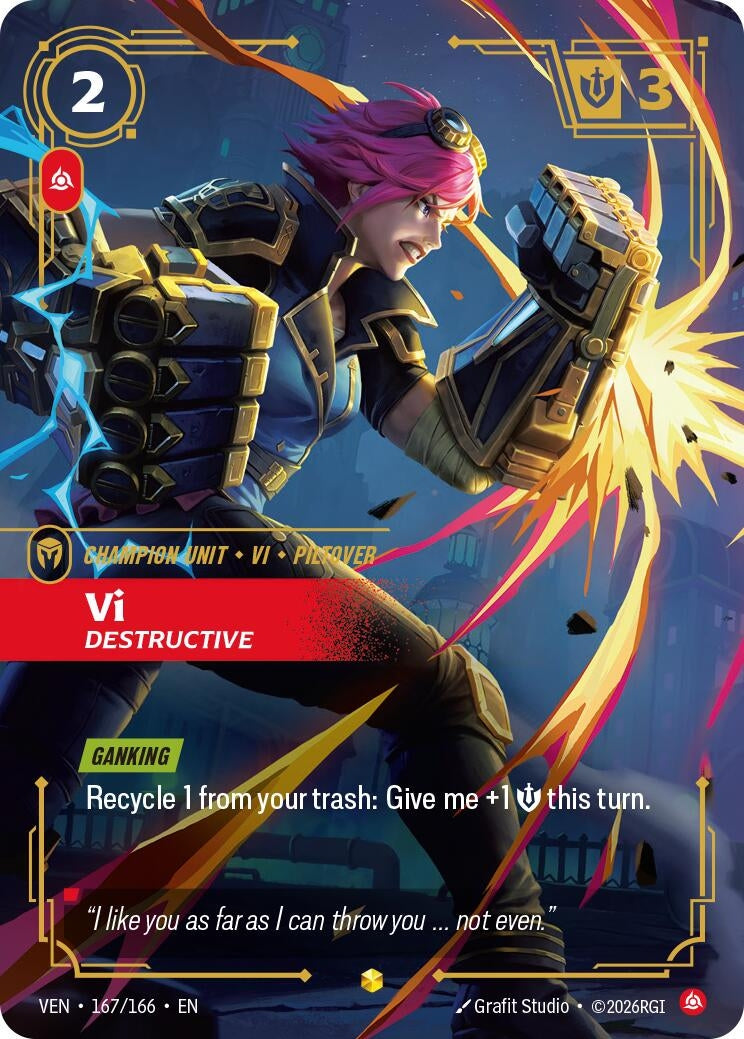 Vi - Destructive (Overnumbered) (167/166) (VEN)