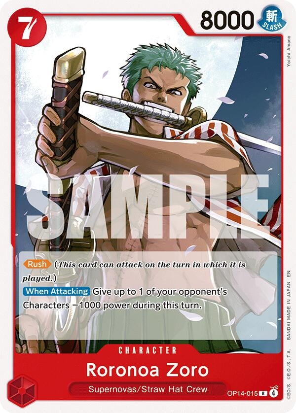 Roronoa Zoro (OP14-015) (ST-31)