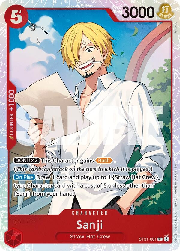Sanji (ST31-001) (ST-31)