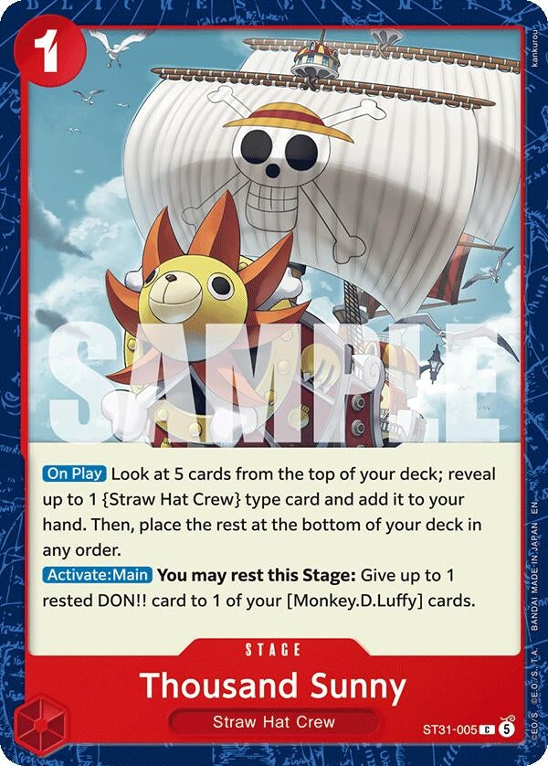 Thousand Sunny (ST31-005) (ST-31)