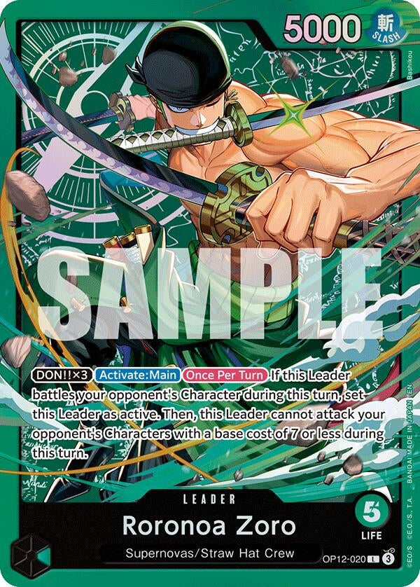 Roronoa Zoro (OP12-020) (OP12-020) (ST-32)