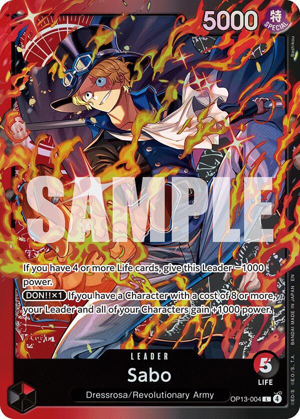 Starter Deck 35: RED/BLACK Sabo (Opened)