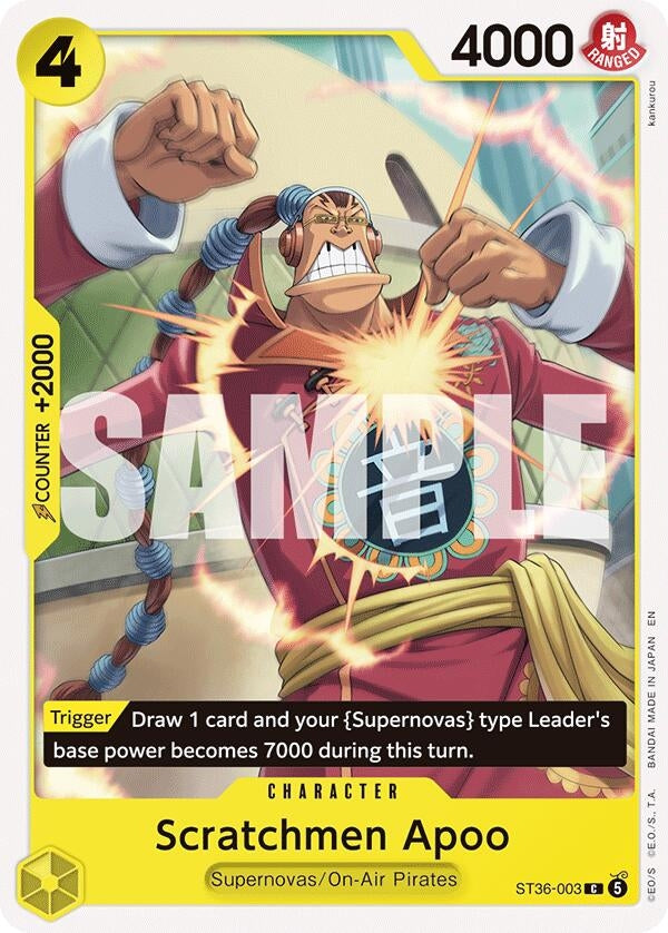 Scratchmen Apoo (ST36-003) (ST-36)