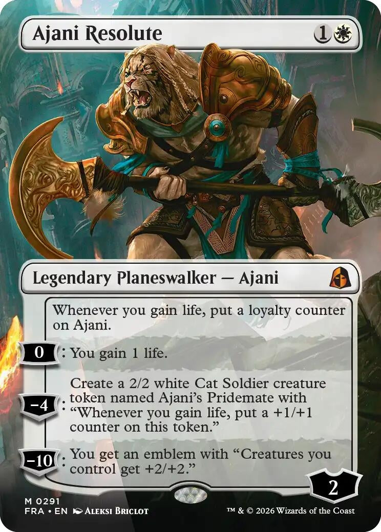Ajani Resolute (Borderless) (291) (FRA)