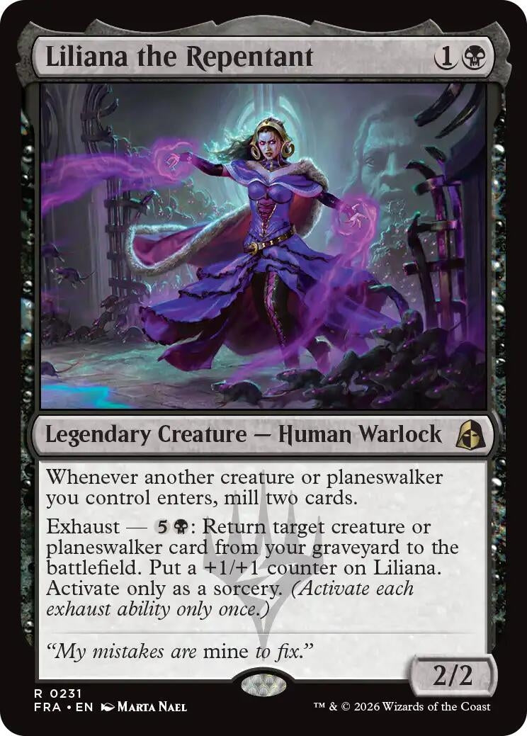 Liliana the Repentant (231) (FRA)