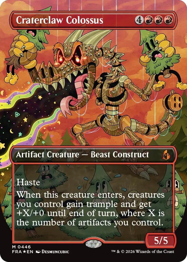 Craterclaw Colossus (Borderless) (0446) (446) (FRA)
