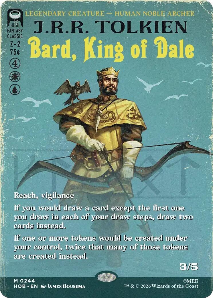 Bard, King of Dale (Borderless) (244) (HOB)