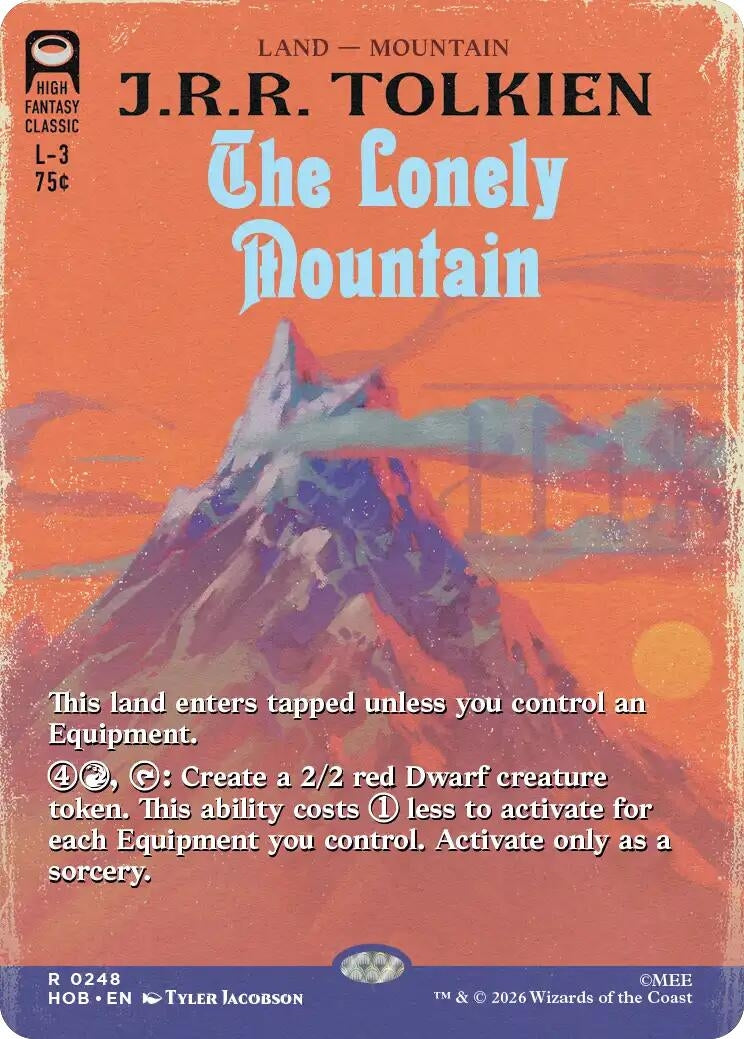 The Lonely Mountain (Borderless) (248) (HOB)