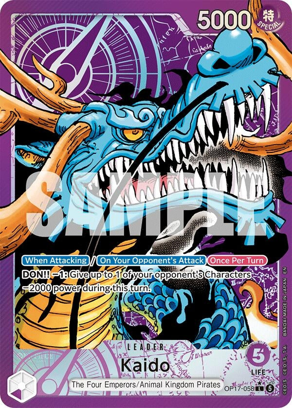 Kaido (058) (Alternate Art) (OP17-058) (OP17)