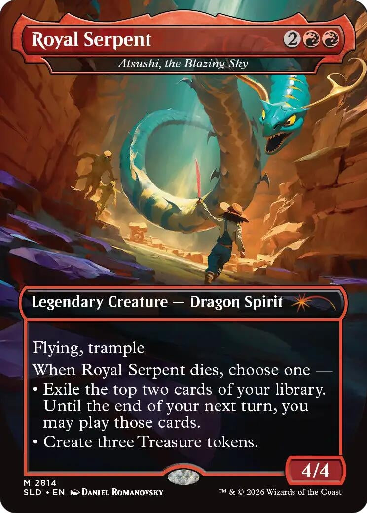 Royal Serpent - Atsushi, the Blazing Sky (2814) (SLD)
