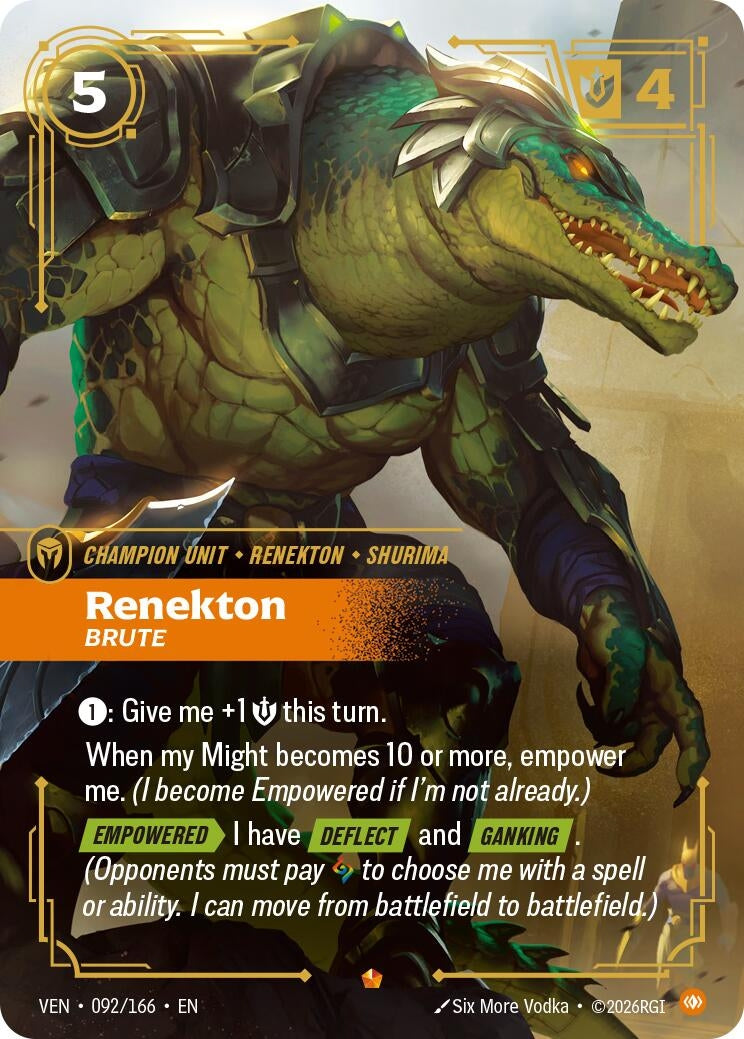 Renekton, Brute (092/166) (VEN)