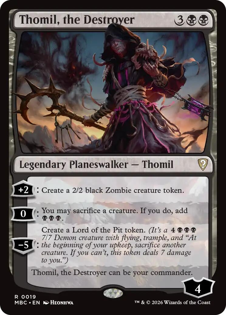 Thomil, the Destroyer (19) (MBC)