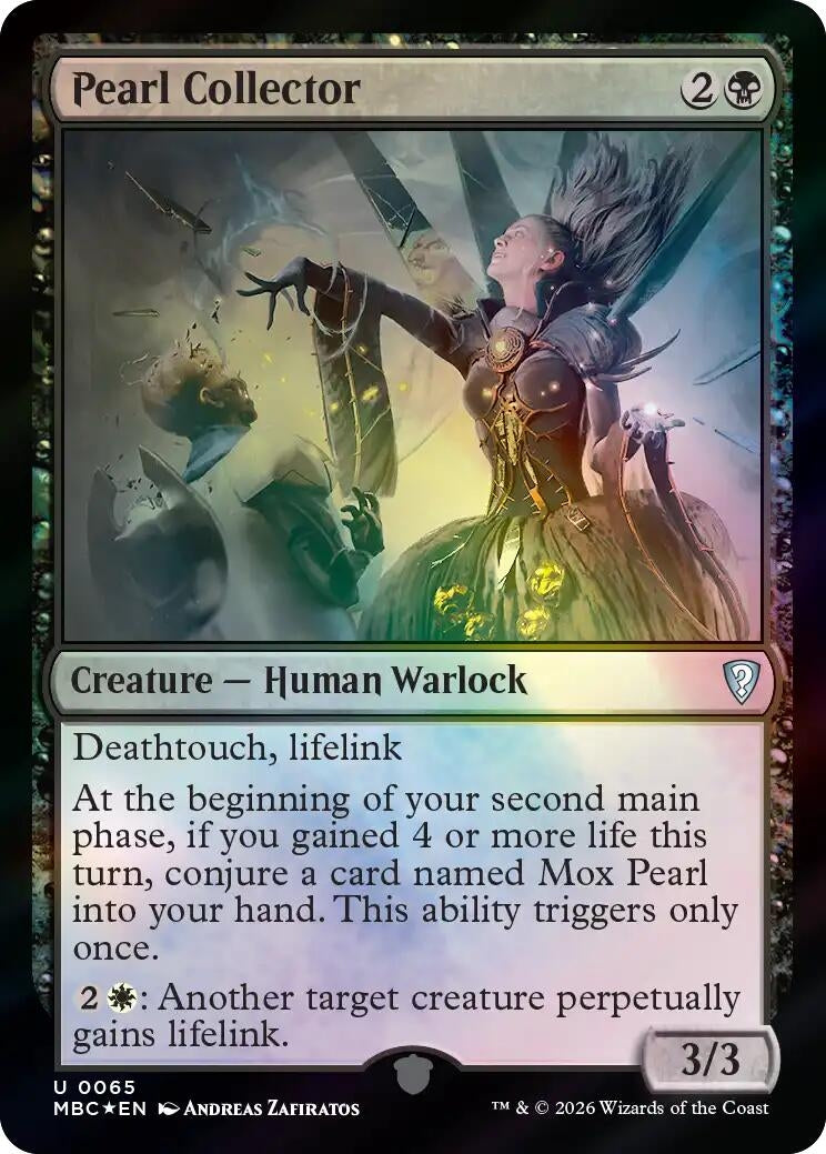 Image for Pearl Collector (65) (MBC) - Magic: The Gathering