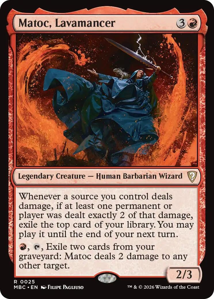Matoc, Lavamancer (25) (MBC)