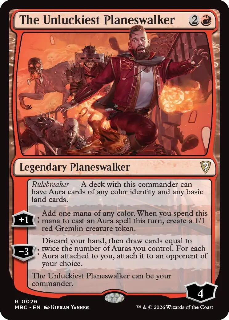 The Unluckiest Planeswalker (26) (MBC)