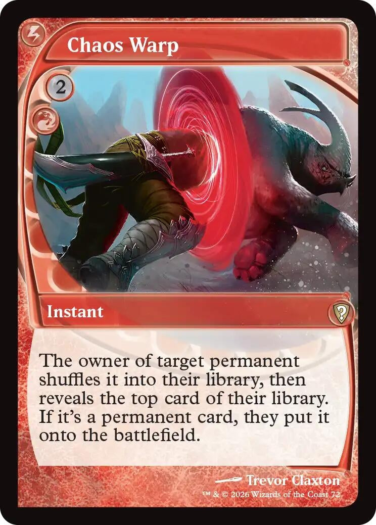 Chaos Warp (Future Sight) (72) (MBC)