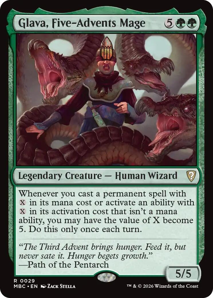 Glava, Five-Advents Mage (29) (MBC)