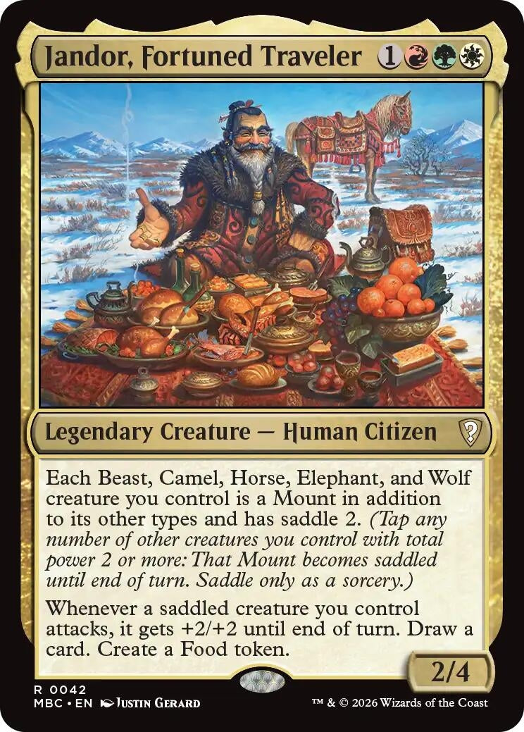 Jandor, Fortuned Traveler (42) (MBC)