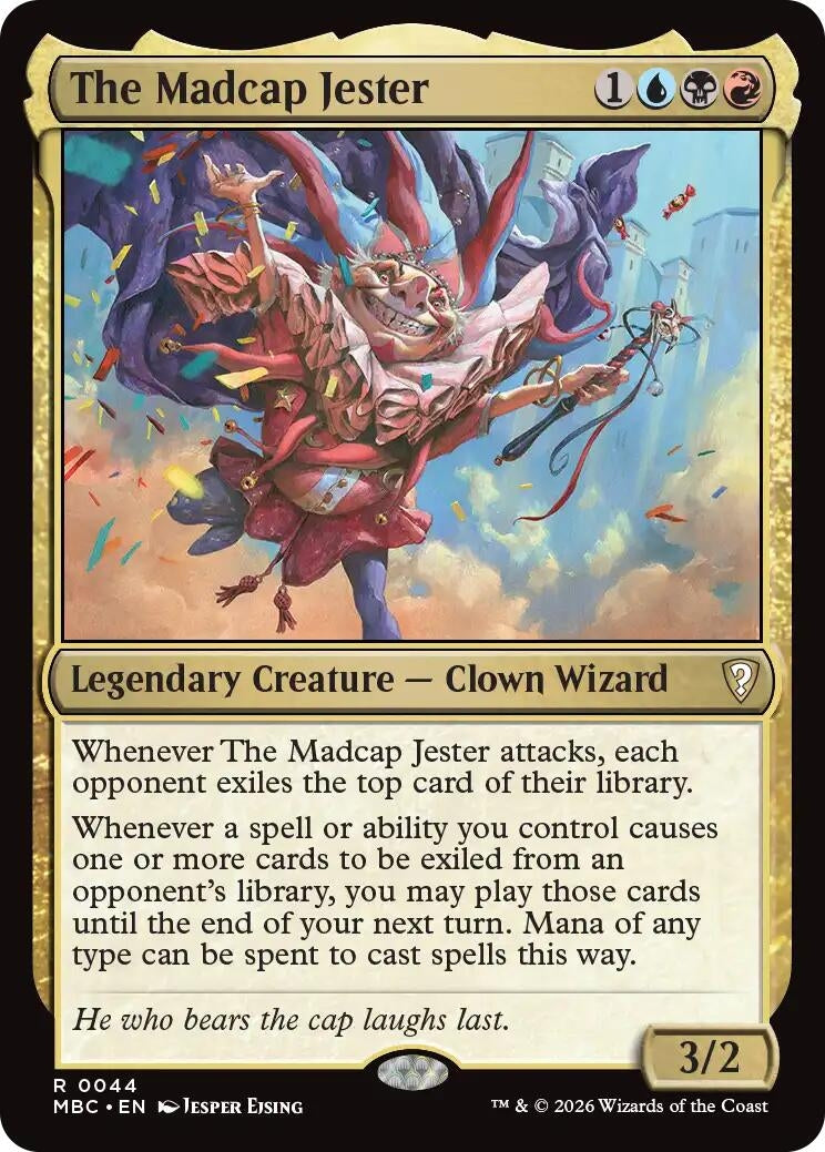 Image for The Madcap Jester (44) (MBC) - Magic: The Gathering