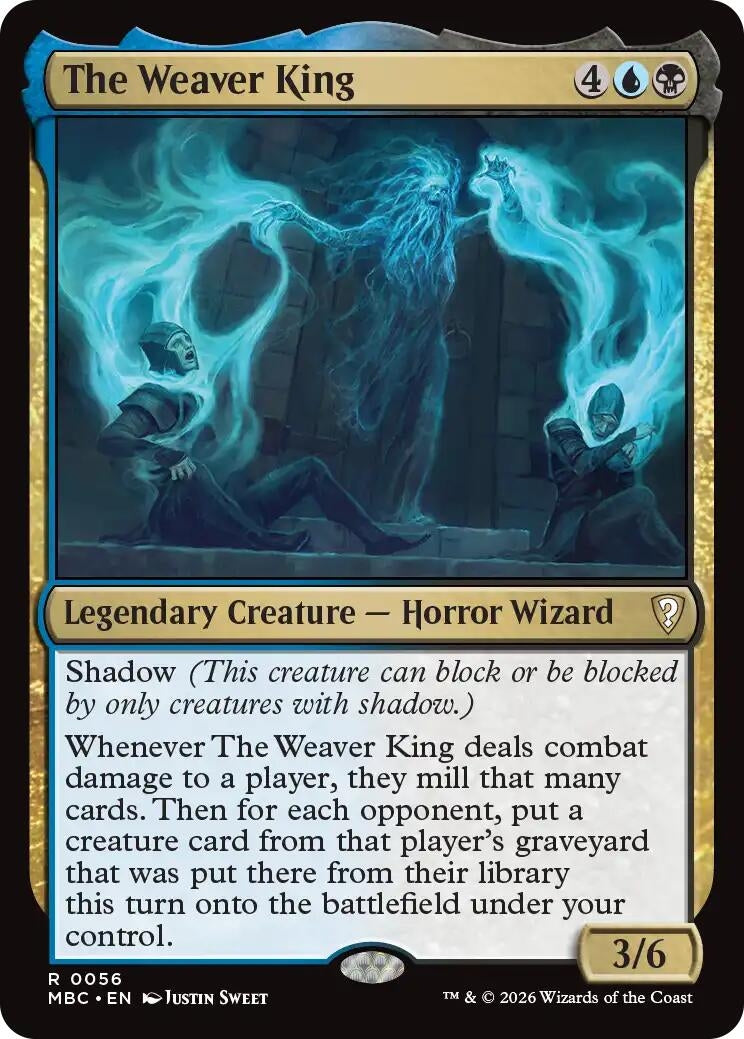 Image for The Weaver King (56) (MBC) - Magic: The Gathering