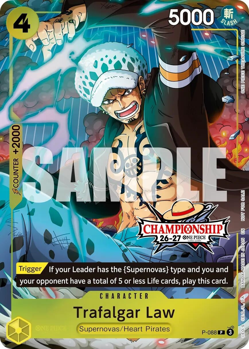 Trafalgar Law (CS 26-27 Event Pack) (P-088) (OP-PR)