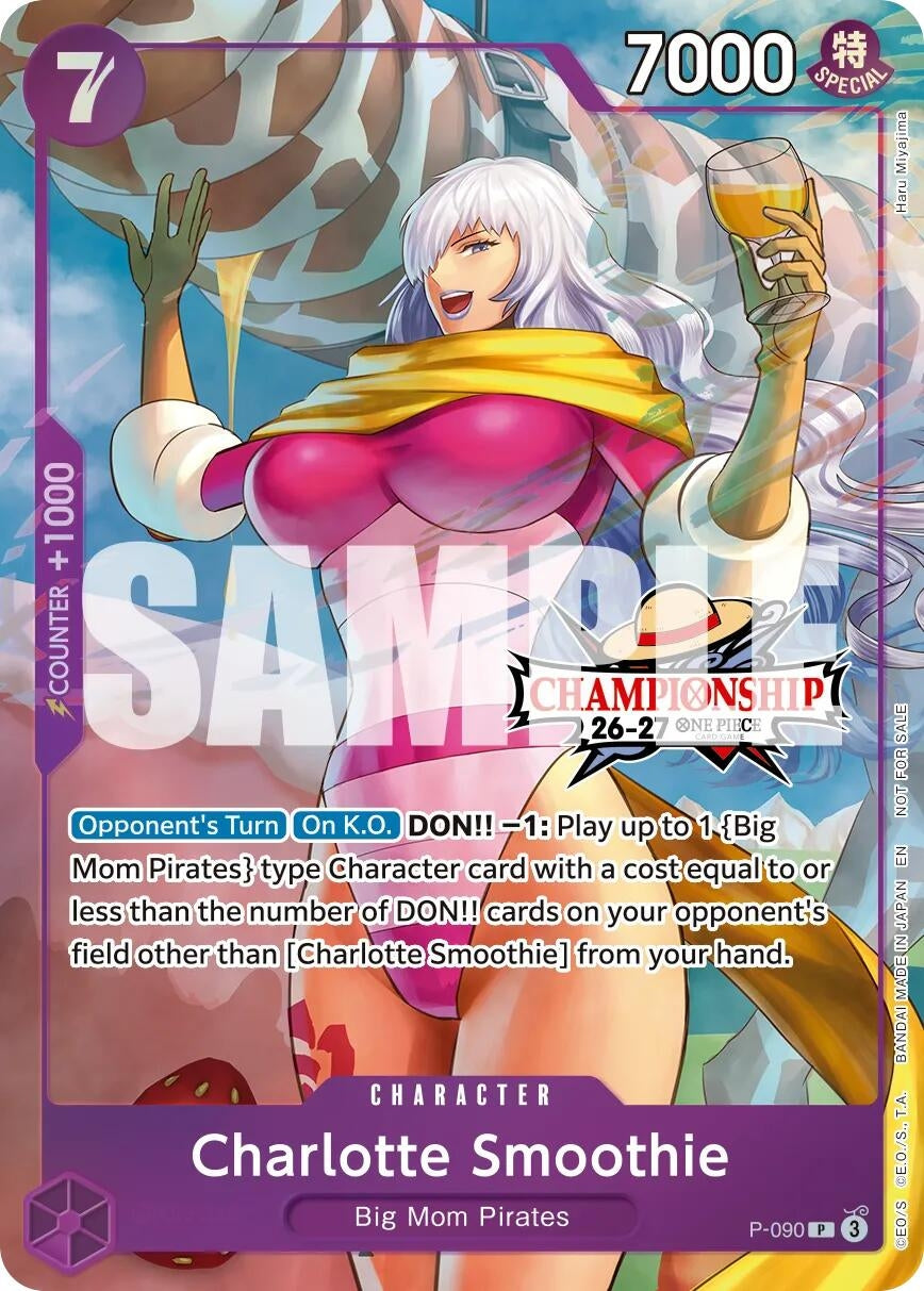 Charlotte Smoothie (CS 26-27 Event Pack) (P-090) (OP-PR)