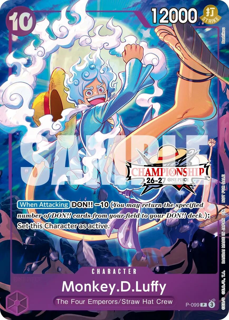 Monkey.D.Luffy (CS 26-27 Event Pack) (P-099) (OP-PR)