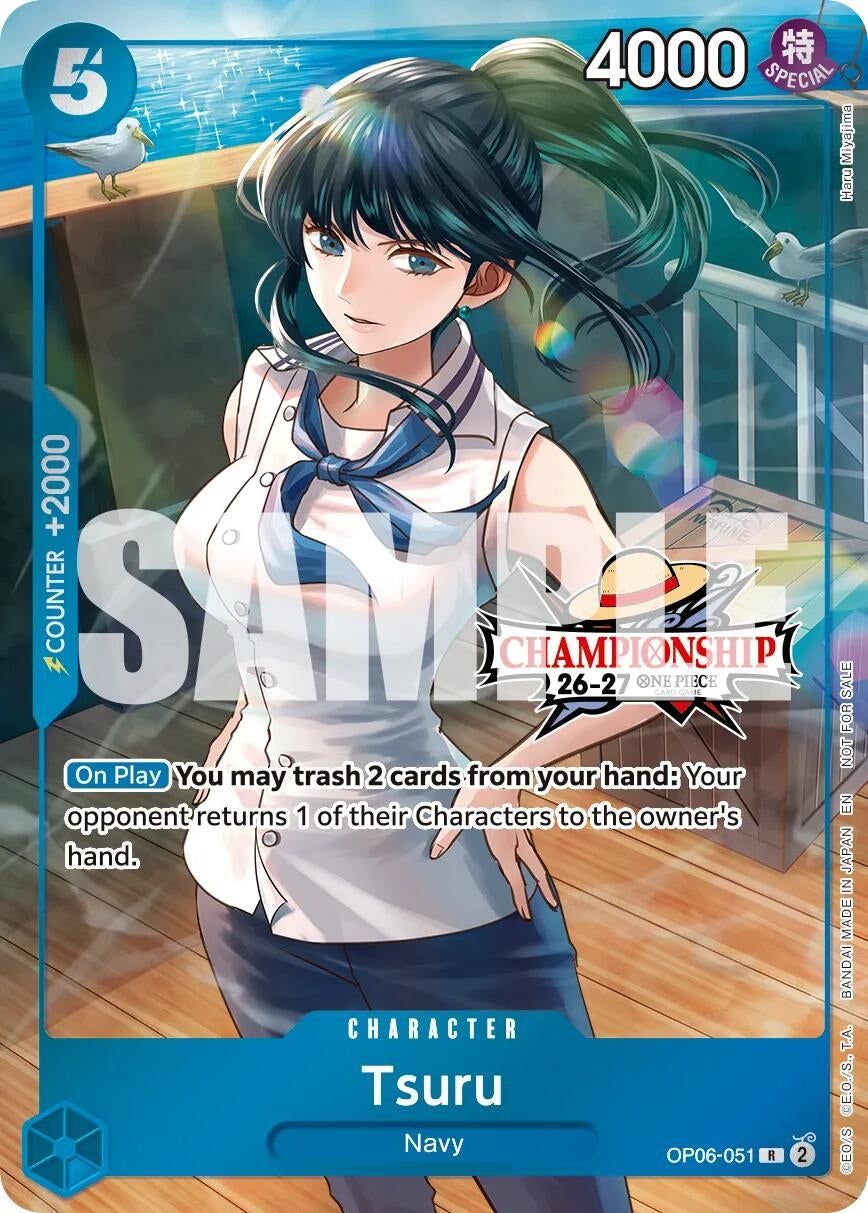 Tsuru (CS 26-27 Celebration Pack) (OP06-051) (OP-PR)