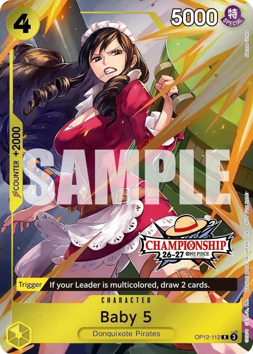 Baby 5 (CS 26-27 Celebration Pack) (OP12-112) (OP-PR)