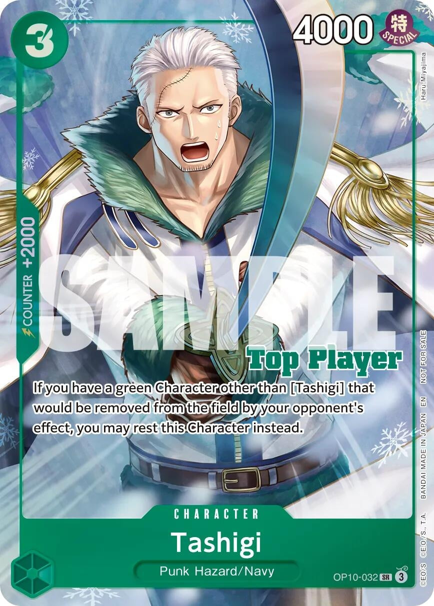 Image for Tashigi (CS 26-27 Top Player Pack Vol. 1) (OP10-032) (OP-PR) - One Piece Card Game