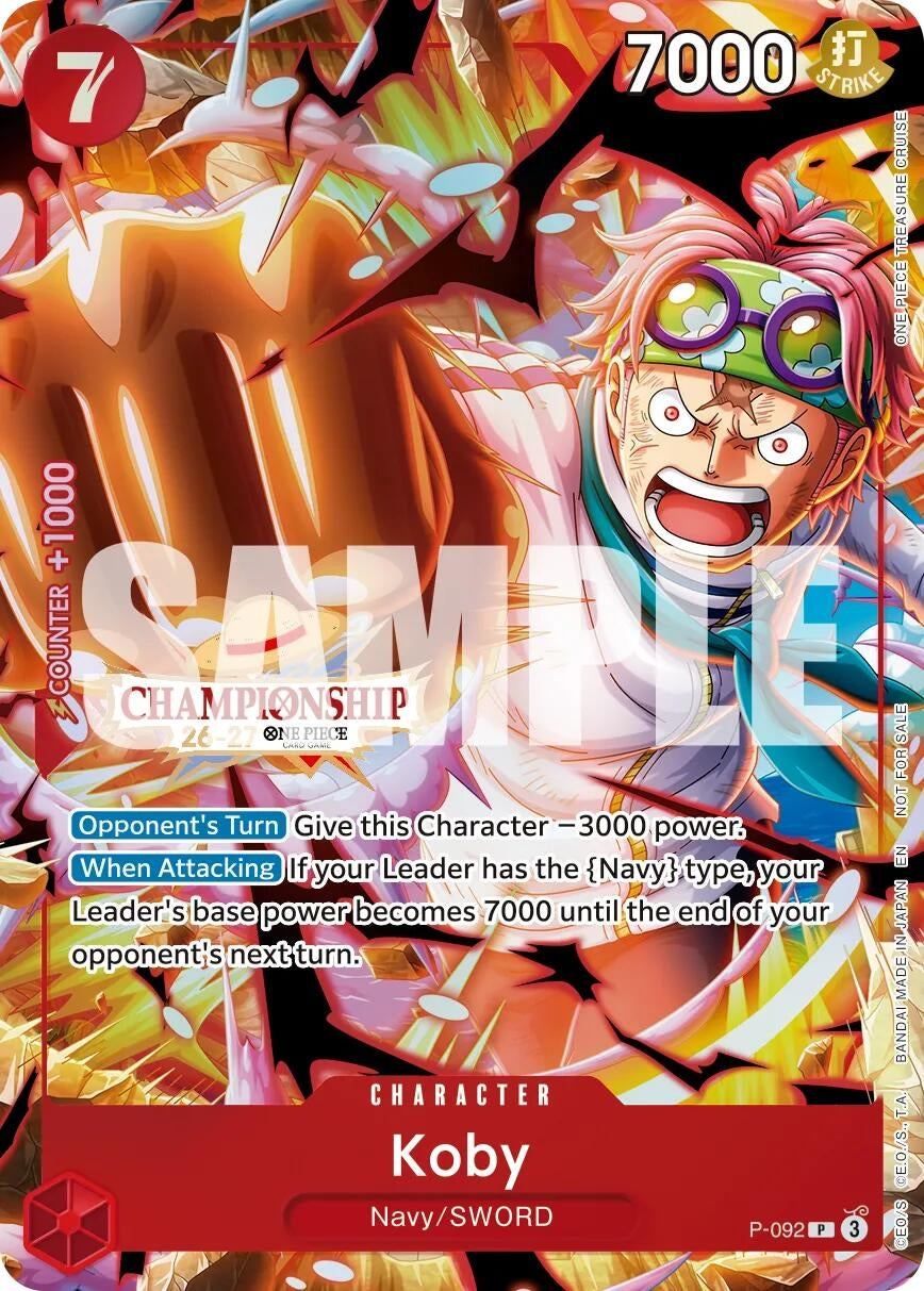 Koby (CS 26-27 Event Pack Finalist Ver.) (P-092) (OP-PR)
