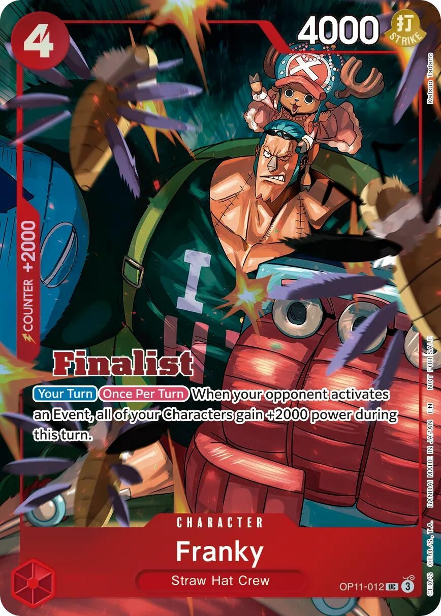 Franky (CS 26-27 Finalist Card Set Vol.1) (OP11-012) (OP-PR)